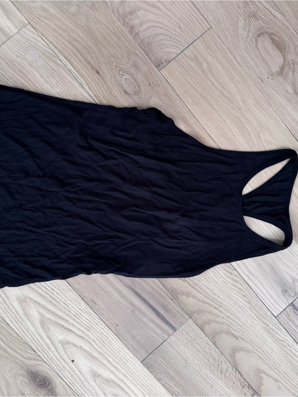 lululemon athletica Black Racerback Tank Top